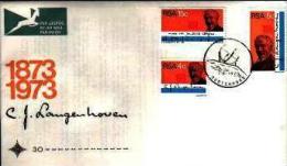 REPUBLIC OF SOUTH AFRICA, 1973, Langenhoven, First Day Cover Nr. 30 - Storia Postale