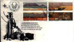 REPUBLIC OF SOUTH AFRICA, 1975, Tourism, First Day Cover Nr.2.10 - Cartas & Documentos