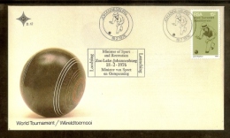 REPUBLIC OF SOUTH AFRICA, 1976, Bowling Champions, First Day Cover Nr.2.12 - Lettres & Documents