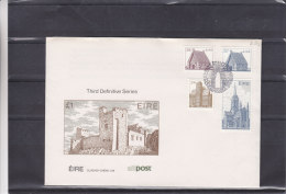 Batiments - églises - Irlande - Lettre De 1985 - Valeur 7,50 Euros - Brieven En Documenten
