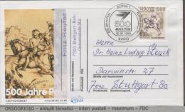 GERMANY  -  FDC  -   500  JAHRE   POST - FDC: Sobres