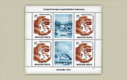 Hungary 1973. EUROPA - Helsinki Sheet MNH (**) Michel: Block 99A / 13 EUR - Ungebraucht