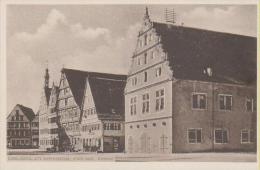 Dinklelsbühl Alte Ratstrinkstube Deutsches Haus Schranne Sw Um 1912 - Dinkelsbühl