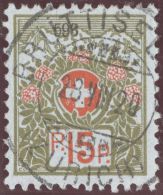 Heimat ZH Brüttisellen 1920-08-28 Vollstempel Auf Portofreiheit 15Rp. Zu#6A Kl#530 (1950Stk) Kaspar Appenzellerischen A - Franchigia