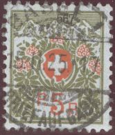 Heimat BS Basel 1 1925-02-15 Vollstempel Auf Portofreiheit Zu#4A Kl#567 5Rp. (3450Stk) Societe Fransaise Bienfaisance De - Portofreiheit