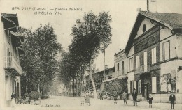 Réalville (82) L'avenue De Paris - Realville