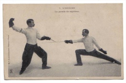 L´escrime, N° 7, La Parade De Septième (Kirchhoffer Et Filippi), S. F., Dos Simple - Fencing