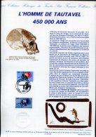 Document Officiel  20/06/92: L'Homme De TAUTAVEL - Prehistory