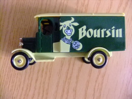 CAMION MORRIS VAN 1931 CON PUBLICIDAD  BOURSIN - Corgi Toys