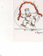 Tomi UNGERER Editions Oberlin, Cuisinier Sautant A La Corde Avec Un Chapelet De Saucisses - Ungerer