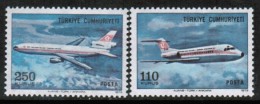 TURKEY   Scott #  C 55-6**  VF MINT NH - Airmail