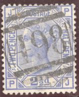 Grossbritanien 1880 Mi#59 WZ11 Stempel # 498 - Gebruikt