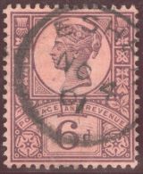 Grossbritanien 1887 Mi#94 Vollstempel ESHe 1901-11-04 - Used Stamps