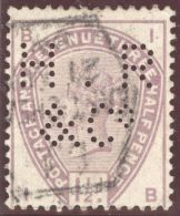 Grossbritanien 1883 Mi#73 Perfin HR /&Co. - Used Stamps