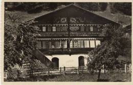 Suisse - Lenk I. S. (BE) - Simmenthalerhaus / Maison Typique Du Simmenthal - Lenk Im Simmental