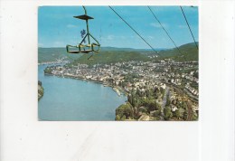 BT13547 Boppard Am Rhein Blick Auf Die Stadt Mit Seilbahn   2 Scans - Boppard