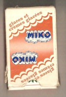 Pub Miko Glaces Et Crêmes Glacées (belote, Piquet Manille) - 32 Kaarten