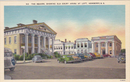 South Carolina Newberry Square Showing Old Court House Street Scene - Other & Unclassified