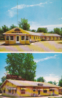 South Dakota Mitchell Corn Palace Motel & Chef Louie's Steak House Curteich - Sonstige & Ohne Zuordnung