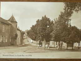 89 - MONTREAL - La Grande Rue Vers 1900. (Réédition Sépia) - Montreal