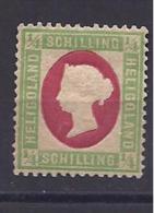 Helgoland1873:Michel 8mh* (1 Perf Missing) Cat.Value 350Euros - Helgoland