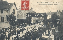 PICARDIE - 60 - OISE - NOGENT SUR OISE - Bouquet Provincial -Cortège - Les Demoiselles De Nogent 1912 - Carte TOP Animat - Nogent Sur Oise