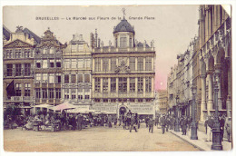 E1989 -  Bruxelles - Le Marché Aux Fleurs De La Grande  Place - Markten