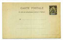 ENTIER POSTAL /  / COLONIES / ETABLISSEMENT DE LOCEANIE  / STATIONERY - Otros & Sin Clasificación