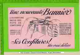 BUVARD : Les Confitures BANNIER - Sucreries & Gâteaux