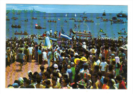 Bresil: Salvador De Bahia, Maritime Procession In Honour Of Senhor Dos Navegantes, Festival Of Great Touristic Movement - Salvador De Bahia