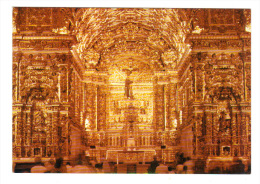 Bresil: Salvador De Bahia, Sao Francisco Church, Major Altar Made Of Pure Gold (13-1680) - Salvador De Bahia