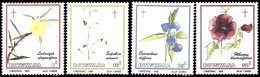 (102) Botswana  1986 Christmas / Noel / Plants / Flowers / Orchids / Blumen  ** / Mnh  Michel 388-91 - Botswana (1966-...)