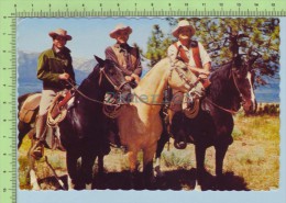 Ponderosa Ranch Lake Tahoe ( The Cartwrights)  2 Scan Post Card Carte Postale - TV-Serien