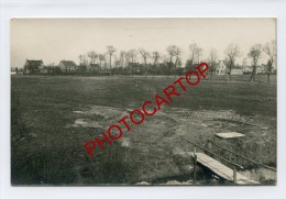 Vue Sur BEERST-DIKSMUIDE Du Clocher De ESEN-CARTE PHOTO Allemande-GUERRE 14-18-1WK-BELGIQUE-BELGIEN- - Diksmuide