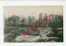 Eglise-BEERST-DIKSMUIDE-destructions-CARTE PHOTO Allemande-GUERRE 14-18-1WK-BELGIQUE-BELGIEN- - Diksmuide