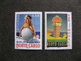 Monaco:  TB Paire N°2437 Et N° 2438 , Neufs XX . - Ungebraucht