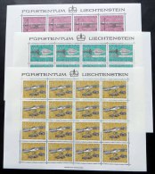 Jagdwaffen 1980, Mi.Nr. 751/53, Postfrische Kleinbogen-Serie - Blocks & Sheetlets & Panes