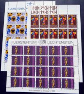 Mi.Nr. 773, 774 U. 775, 3 Postfrische Kleinbogen - Blocks & Sheetlets & Panes