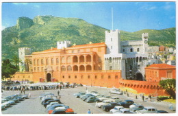 MONACO PARKING AUTOMOBILES DEVANT LE PALAIS DU PRINCE - Fürstenpalast