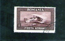 1928 - Avion Y&T No P.A. 1B (lignes Horizontales ) - Used Stamps