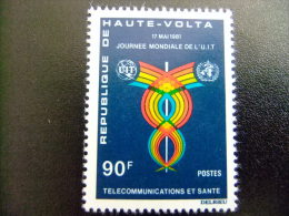 HAUTE - VOLTA REPUBLIQUE  ALTO VOLTA 1981 AÑO MUNDIAL DE TELECOMUNICACIONES Y SALUD Yvert Nº 547 ** MNH - WHO