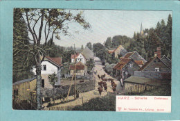 HARZ  -  SCHIERKE  -  Dorfstrasse    -  BELLE CARTE PRECURSEUR - - Schierke