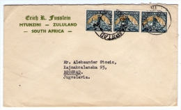 Old Letter - South Africa - Luftpost
