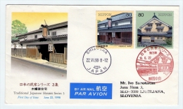 Old Letter - Japan - Poste Aérienne