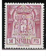 653-SELLO FISCAL AYUNTAMIENTO DE SEVILLA NUEVO ** SPAIN REVENUE FISCAUX STEMPELMARKEN ,LUJO LUXE. IMPUESTO TASAS TAX ,RA - Revenue Stamps