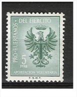 706-SELLO FISCAL BENEFICO HUERFANOS Y VIUDAS EJERCITO - Revenue Stamps