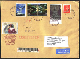 Mailed Cover (letter) With Stamps Letter-writing Week 2012, Sculptures From  Japan - Covers & Documents