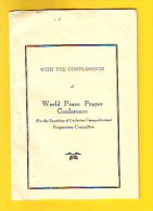 Books - World Peace Prayer Conference - Altri & Non Classificati