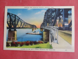 Tennessee > Memphis  Memphis & Harrahan Bridge Not Mailed       ====    Ref  980 - Memphis