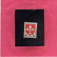 FRANCIA 1958 STEMMI  - FRANCE ARMOIRIES LILLE OBLITERE´ COAT OF ARMS USED - 1941-66 Coat Of Arms And Heraldry